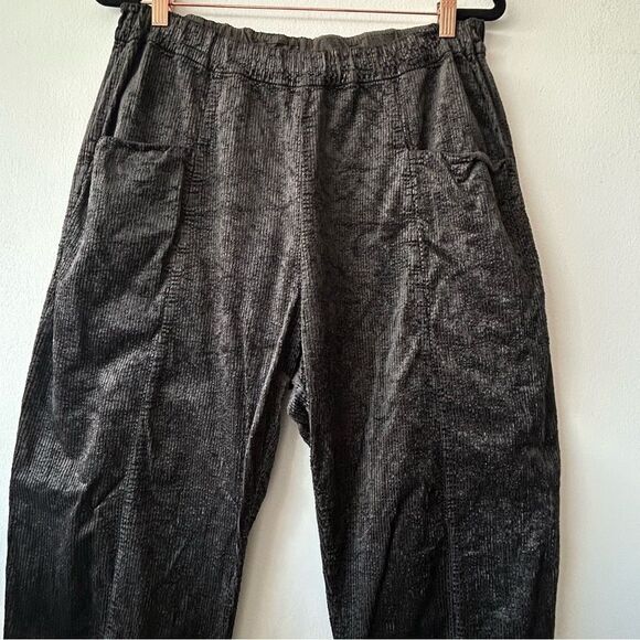 Transit Par-Such Made in Italy women’s velvet corduroy high rise pants - Picture 2 of 13